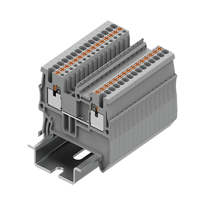 TP1.5-2-GY   Push-in spring type