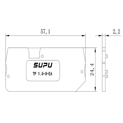 TP1.5-3-GY-EA   Rail-mounted Terminal Blocks