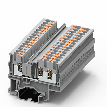 TP4-3-GY   Push-in spring type