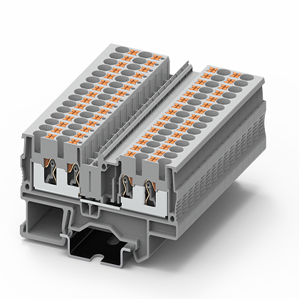 TP4-4-GY   Push-in spring type