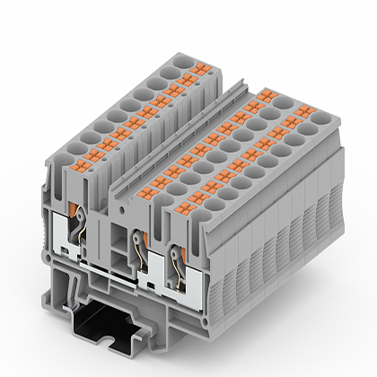 TP6-3-GY   Push-in spring type