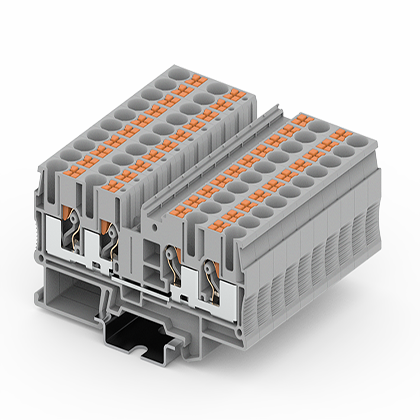 TP6-4-GY   Push-in spring type