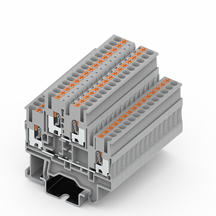 TPD2.5-2-GY   Push-in spring type