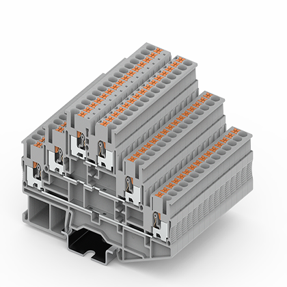 TPT2.5-2-GY   Push-in spring type